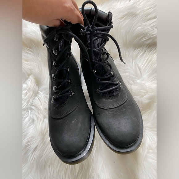 Dr martens Sylvia boots size 11 women’s black color - Picture 2 of 7